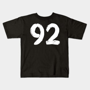 Number 92 Kids T-Shirt